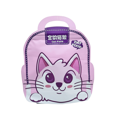 kaufen Schöne rosa Schultasche Flachboden Hunde-Lebensmittel-Lager Tasche Katze-Leckerei Verpackung mit Reißverschluss online manufacture