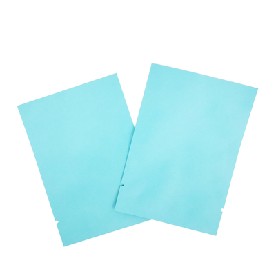 kaufen 7cm x 10cm Farbig Matte Hellblau 3 Seiten Siegel Flach Aluminiumfolie Mylar Taschen für Teeblätter, Snack, Zubehör Pack online manufacture
