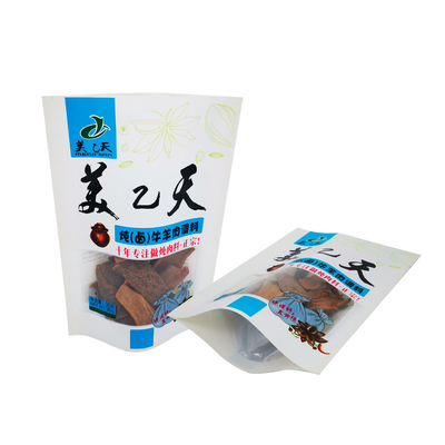 kaufen EVOH Beschichtung LDPE voll recycelbar Stehbeutel für Gewürze Snack Food Kaffeebohnen Verpackung online manufacture