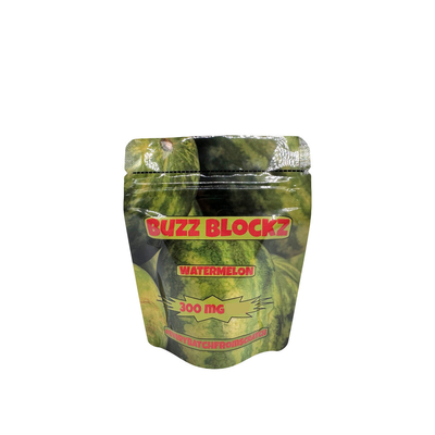 kaufen 3.5 Anpassungsgemachte digital gedruckte Folie ausgekleidete Stehtaschen und -beutel für Wassermelonen-Geschmack Süßigkeiten Gummies Verpackung online manufacture