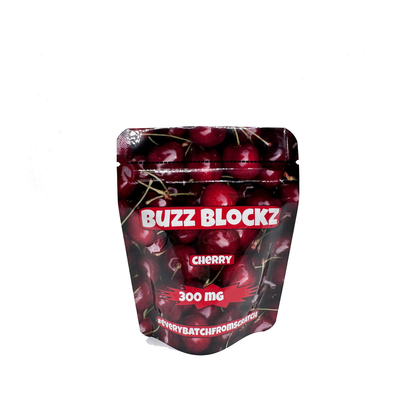 kaufen 3.5 Individuell digital gedruckte Ziplock Top Folie ausgekleidet Stand Up Mylar Taschen für Kirschgeschmack Süßigkeiten Gummies Verpackung online manufacture