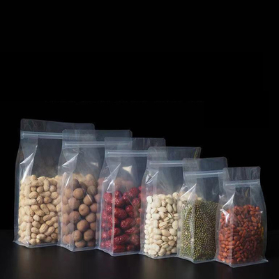 kaufen Großhandel Geruchsfeste Plastik-Quadrat-Bodenseite Gusset Reißverschluss Taschen für Lebensmittellager online manufacture