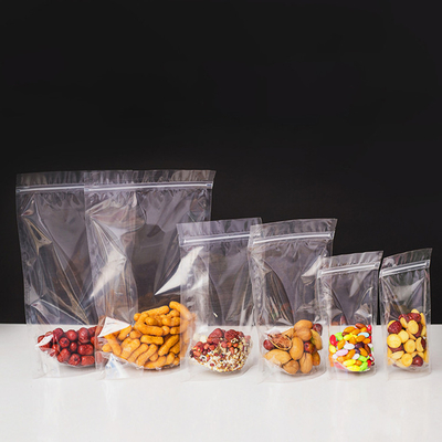 kaufen Ökofreundliche, durchsichtige, wärmeverschließbare Taschen, durchsichtige, aufstehende Taschen, kundenspezifischer Druck, 100 Mikron online manufacture