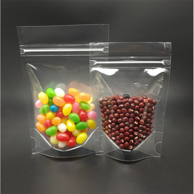 kaufen Kristallklare Stehbeutel mit Reißverschluss für Trockenfrüchte, Nüsse, Snacks, Süßwarenverpackungen online manufacture
