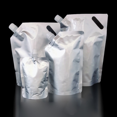 kaufen Flexible Flüssigkeits-Stand-up-Spouted-Taschen mit PET/AL/RCPP-Konstruktion für Babynahrungsmittel, Milch, Getränkeverpackungen online manufacture