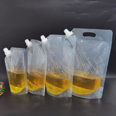 kaufen Wärmeversiegelbare Stand-up Aluminiumfolie-Spout-Taschen für Getränke online manufacture