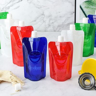 kaufen Anpassungsfähige Wärmesiegel Stand-up-Spout-Taschen für Erwachsene Alkohol, Bier, Getränke Getränke Verpackung online manufacture