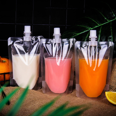 kaufen Schwerlast-Retortable Stand-Up-Spout-Taschen mit wiederverwendbarer Deckelkappe für Getränkeverpackungen online manufacture