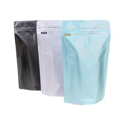 Premium-Stand-up-Kaffeebeutel mit Entgasventil und Ziplock