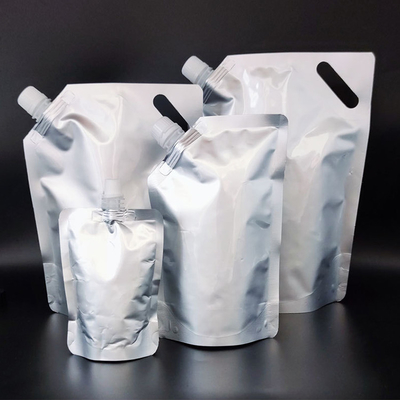 Lichtdichte Aluminiumfolie-Laminierte Stehbeutel mit Auslassverpackung mit Deckelkappe