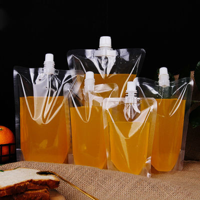 Anpassungsfähige Supermärkte Spritze Stand-up Taschen mit thermisch versiegelbaren PA/NY