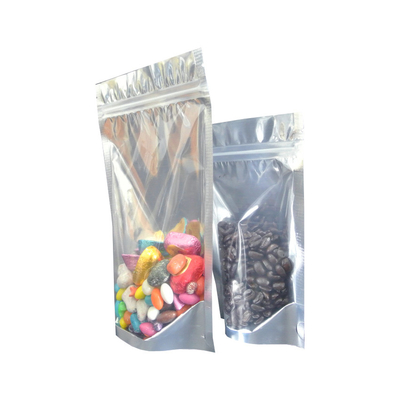 Aluminiumfolie beschichtet Stand-up-Tasche Heißdichtung Lebensmittelqualität Geruchsdichte Verpackung für Süßigkeiten